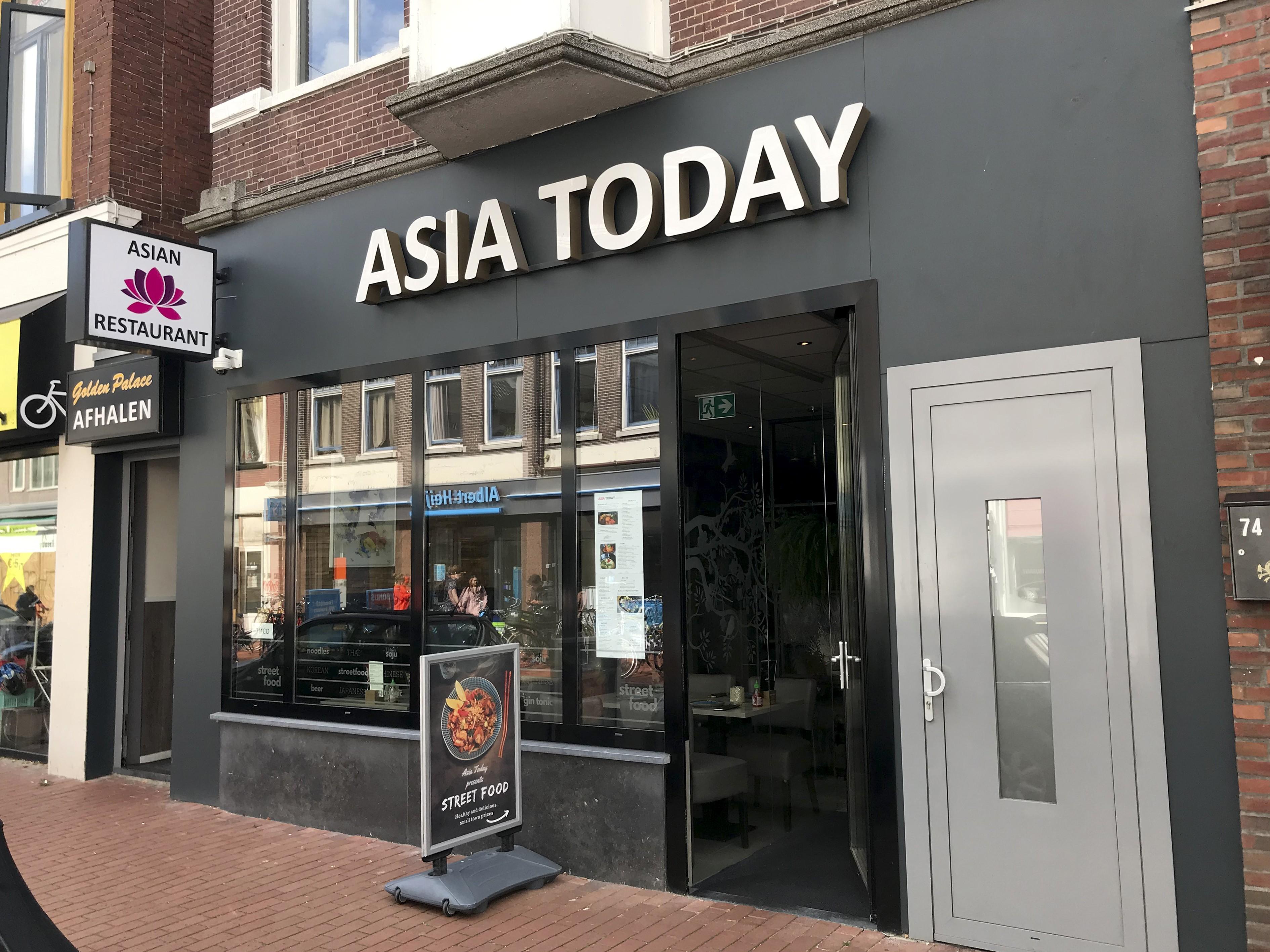 Asia Today aan de Nieuwe Ebbingestraat.