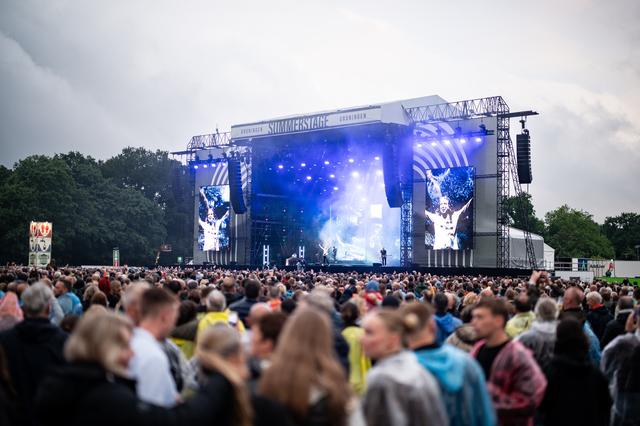 Snow Patrol op Summerstage in Groningen.