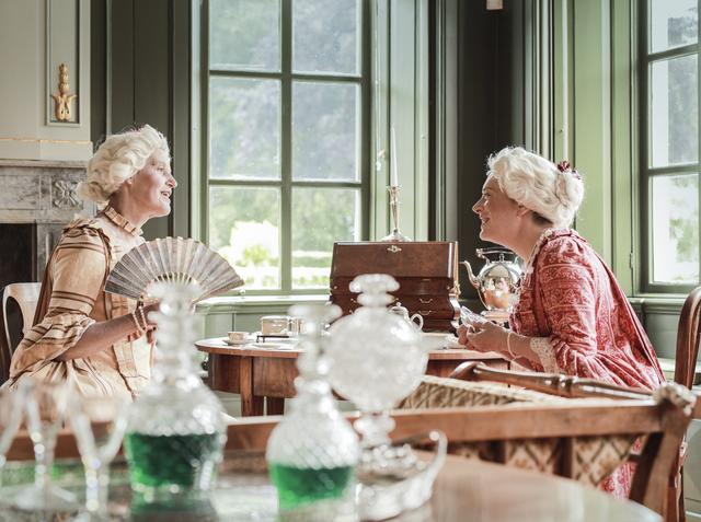 Kastelendag op Menkemaborg, Uithuizen.