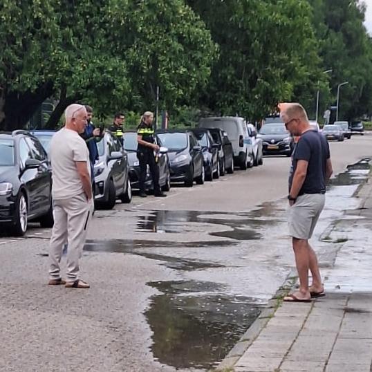 Geen water in Leek door gesprongen waterleiding.