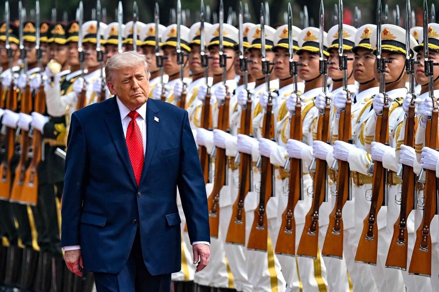 President Donald Trump van de Verenigde Staten.