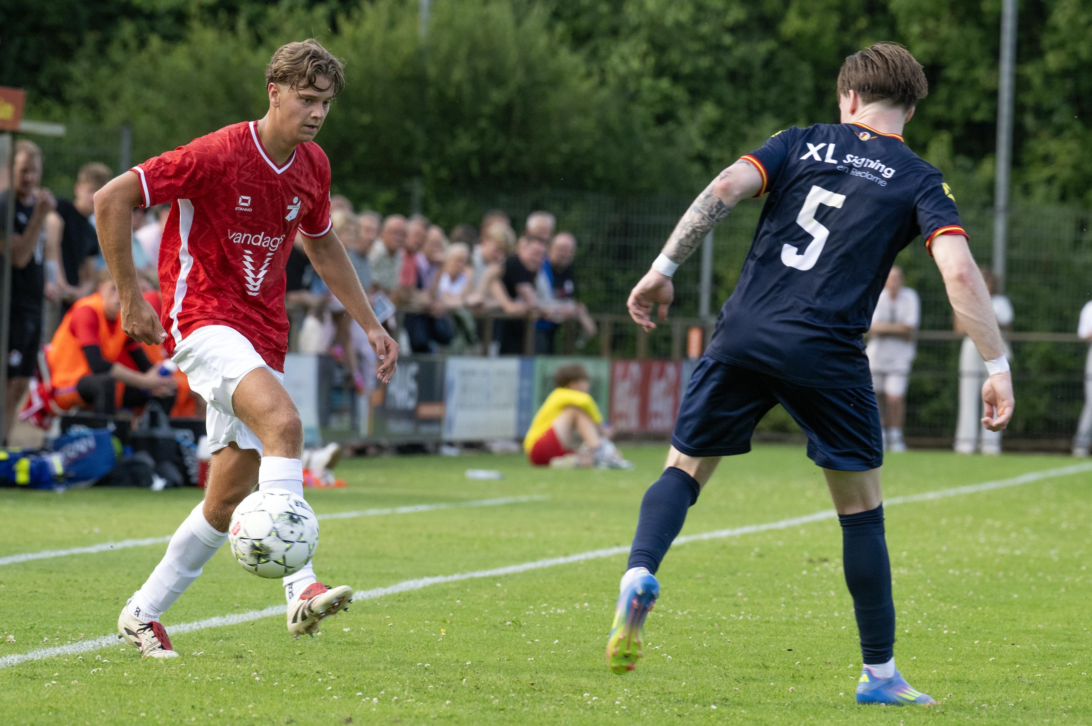 Proefspeler Luc Netten maakte een degelijke indruk.
