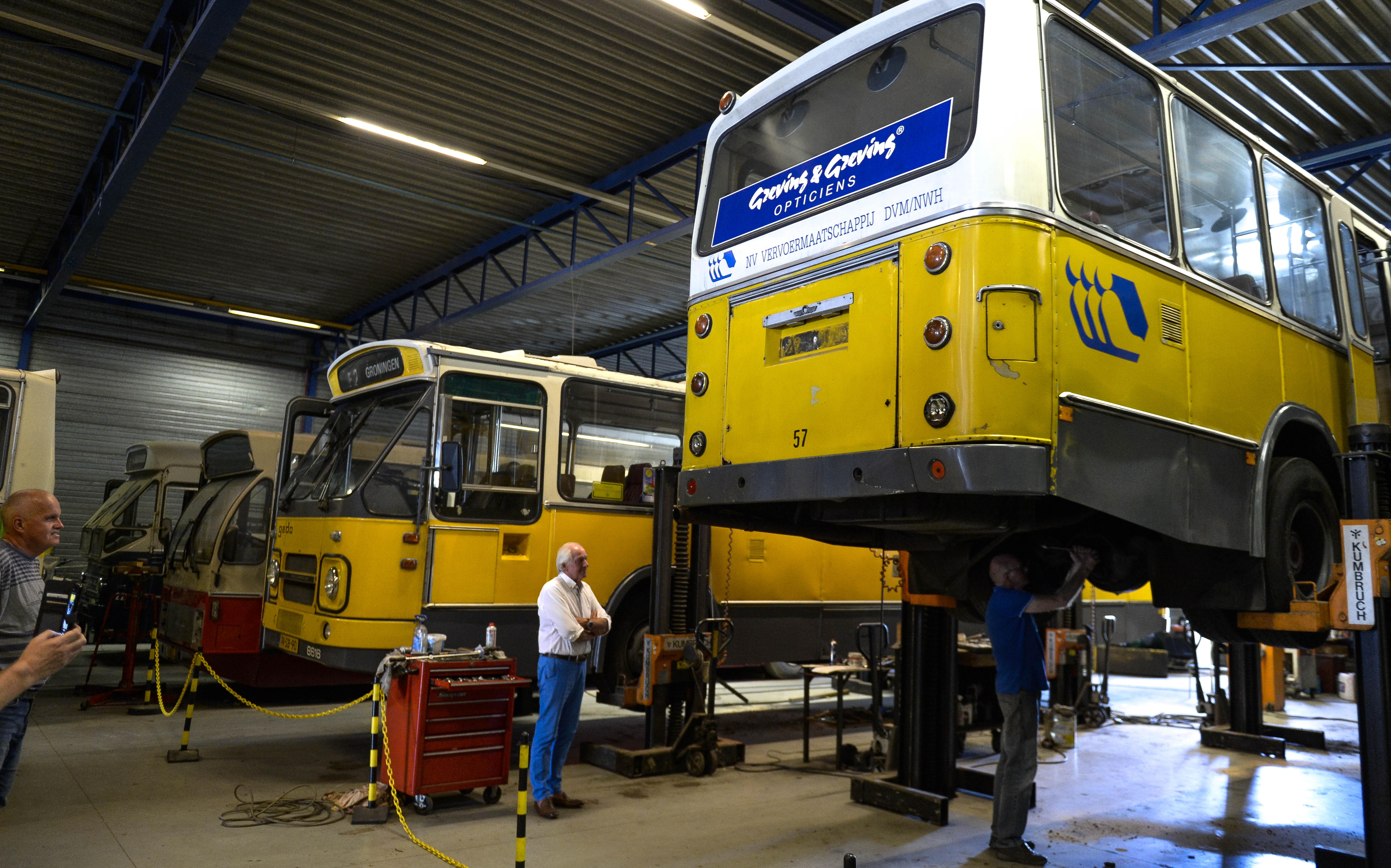 Museumdirecteur Rob Bezema durft weer plannen te maken.
