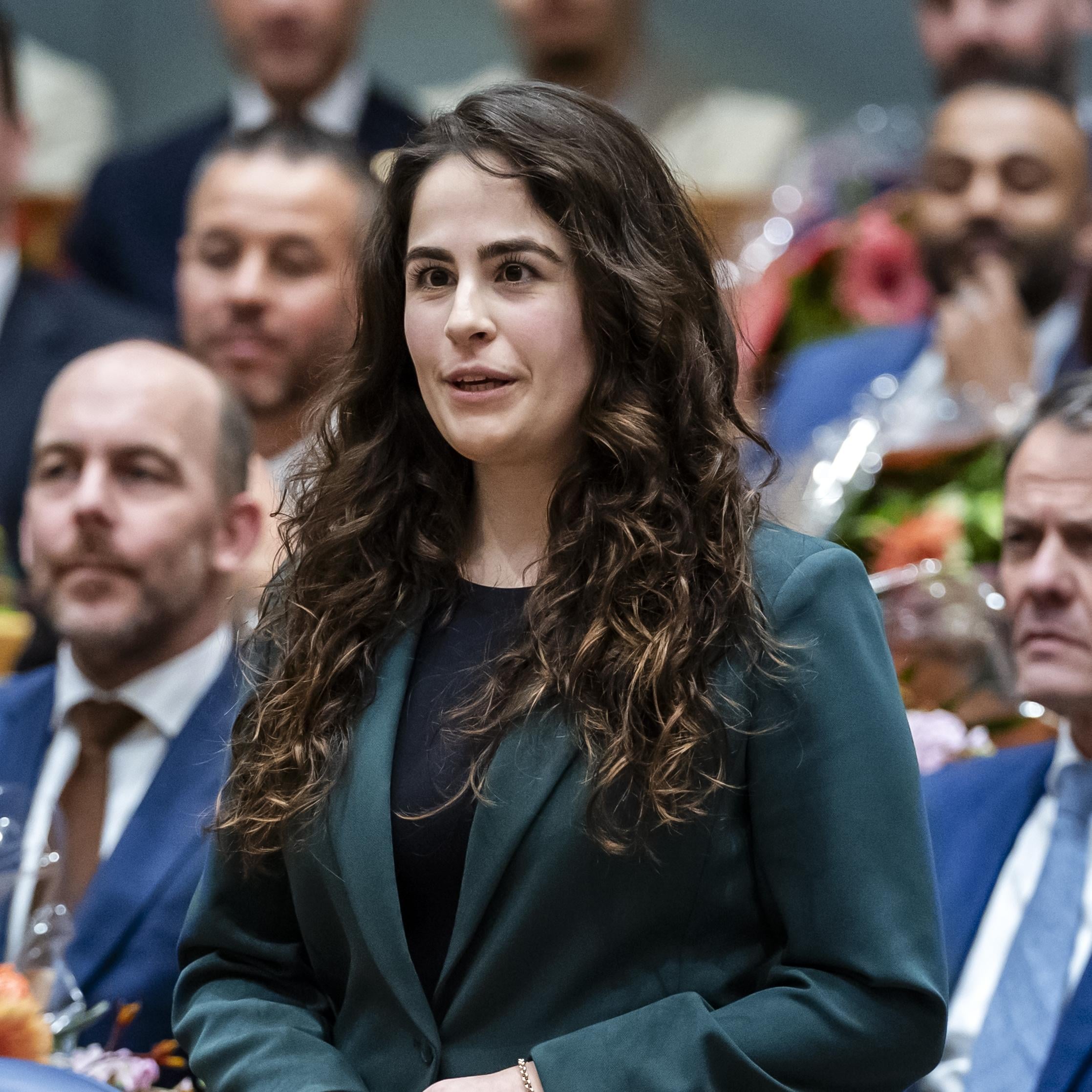 Etkin Armut in de Tweede Kamer.