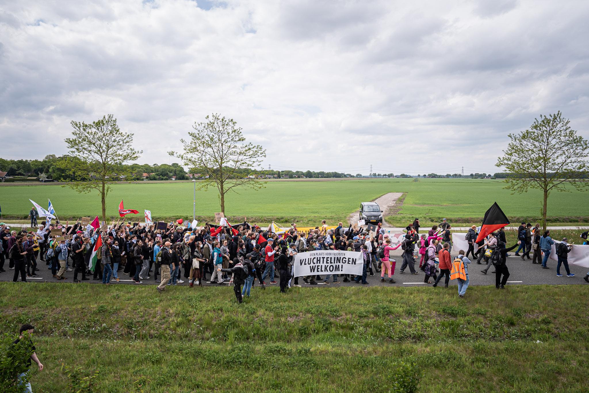 „Het recht op demonstratie moet weg.''