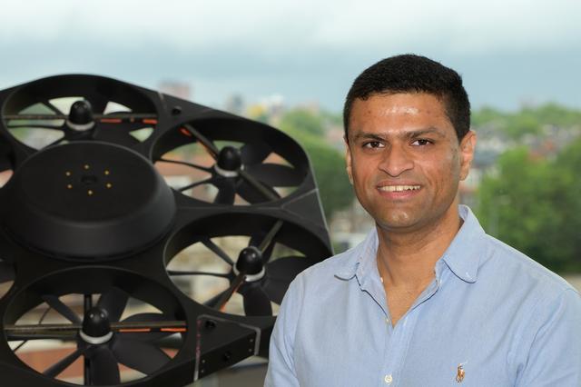 Shantanu Upadhyay: ,,Het was druk bij mijn stand.''