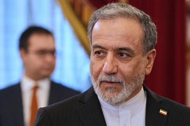 De Iraanse minister van Buitenlandse Zaken Abbas Araghchi. 