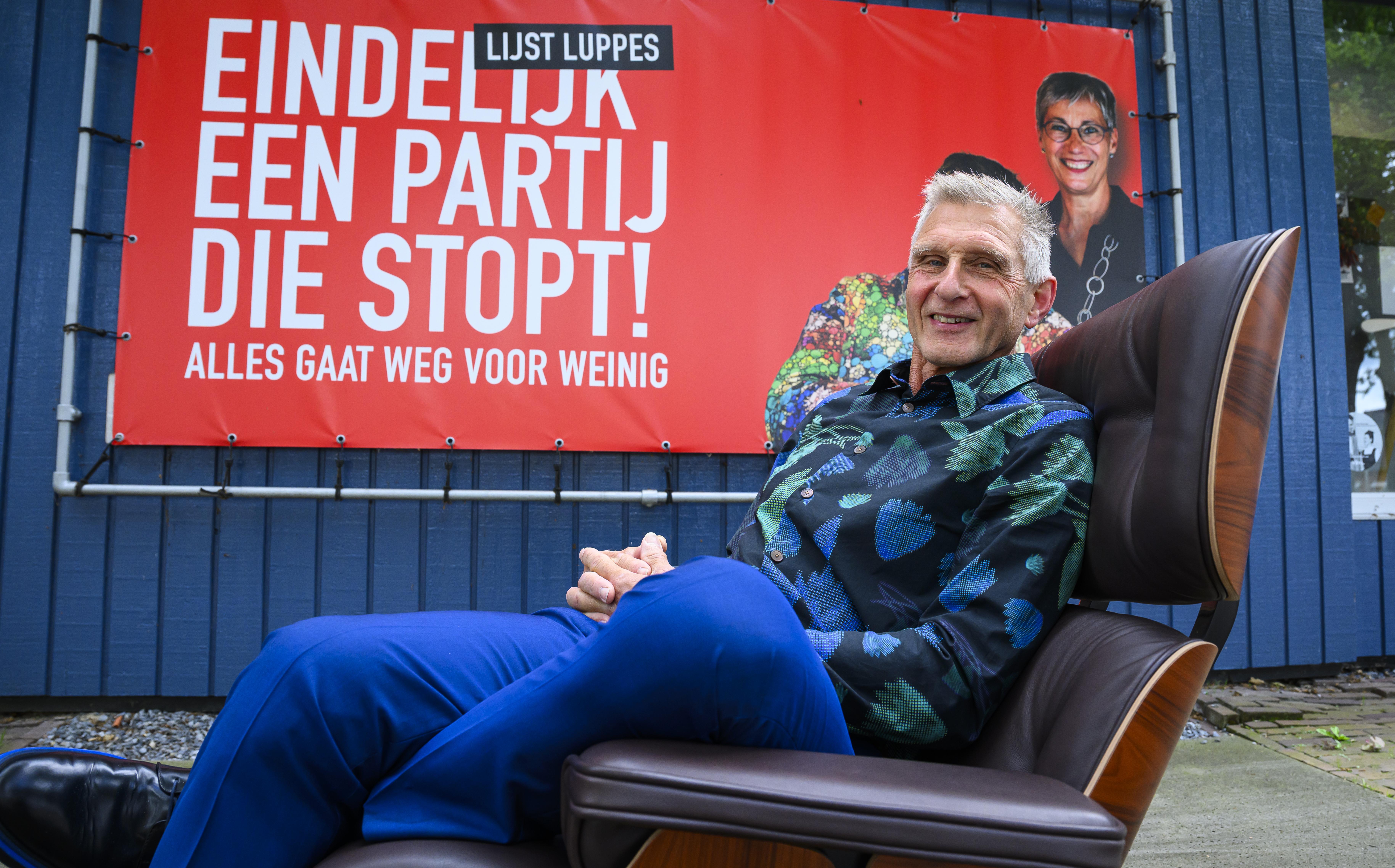 Jan Luppes. "Het was in het begin een helse klus om topmerken binnen te halen."