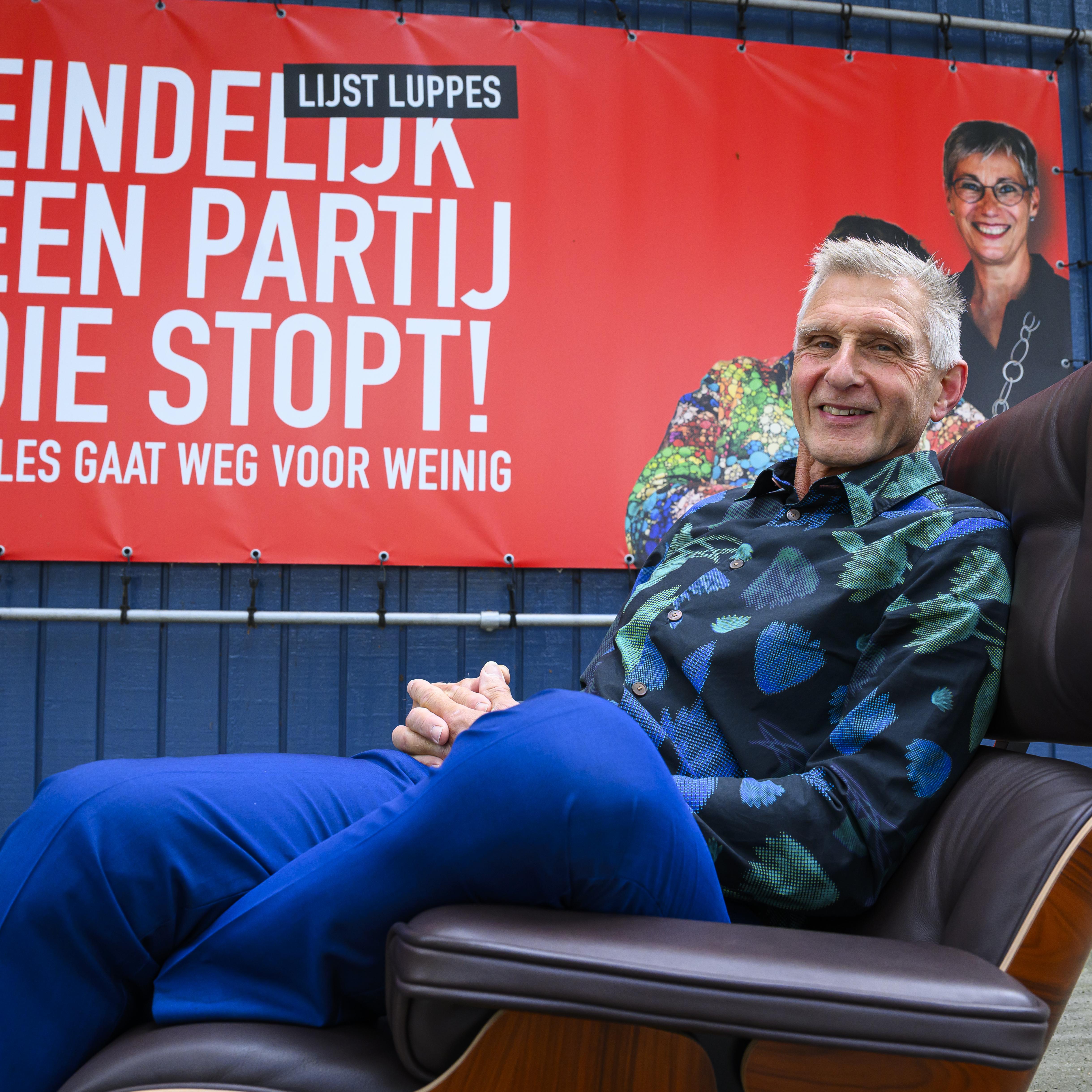 Jan Luppes. "Het was in het begin een helse klus om topmerken binnen te halen."