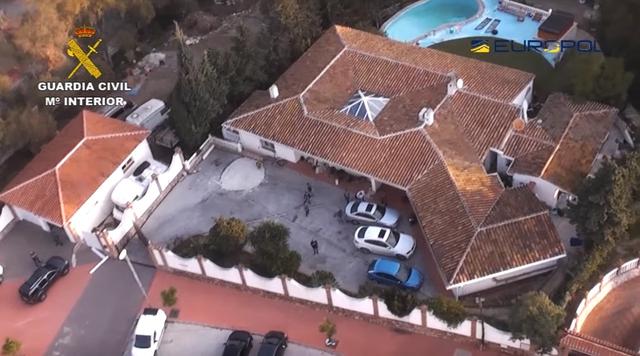 De villa van Robert Dawes.