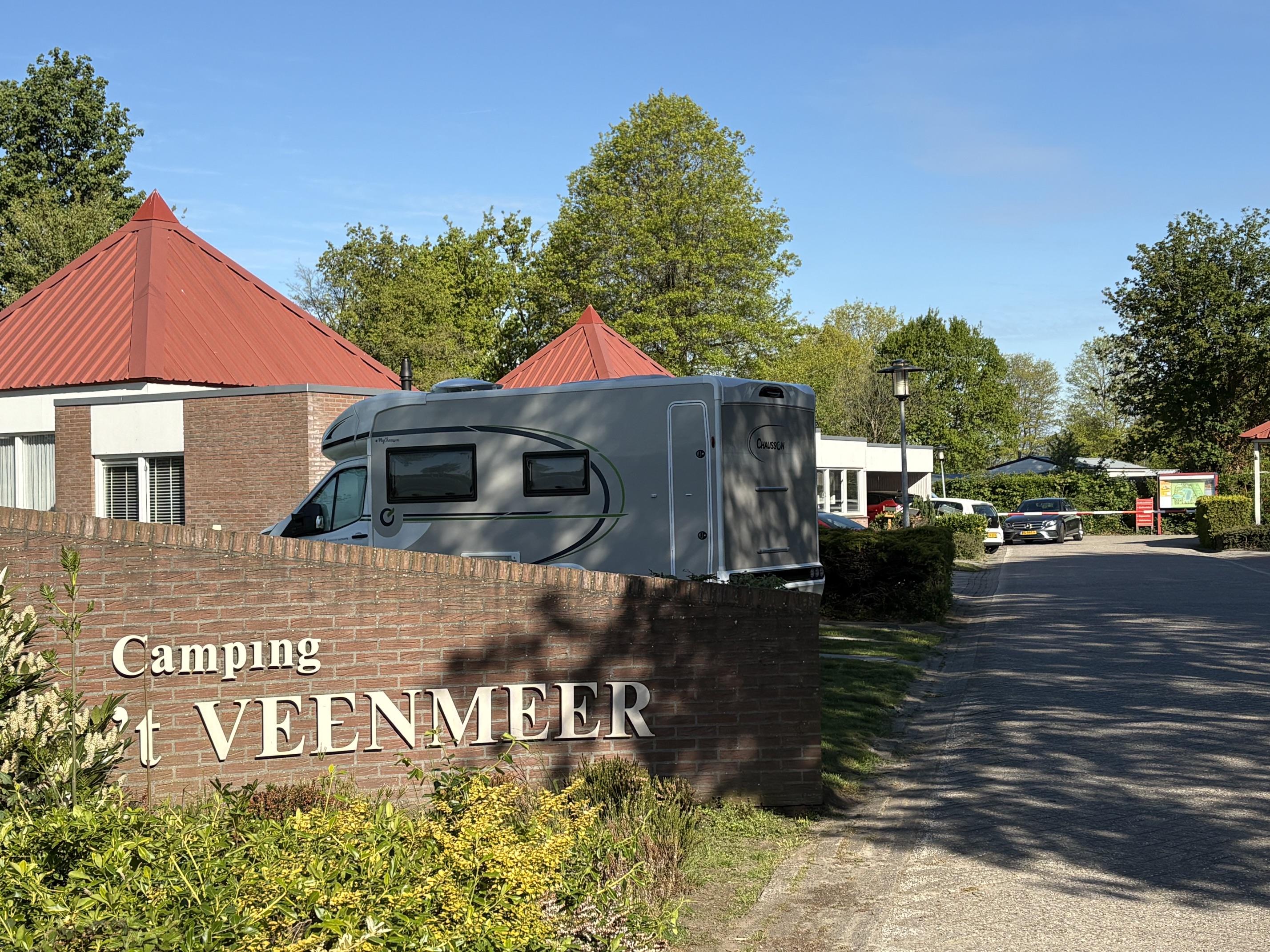 Op de camping is het de volgende dag weer rustig.