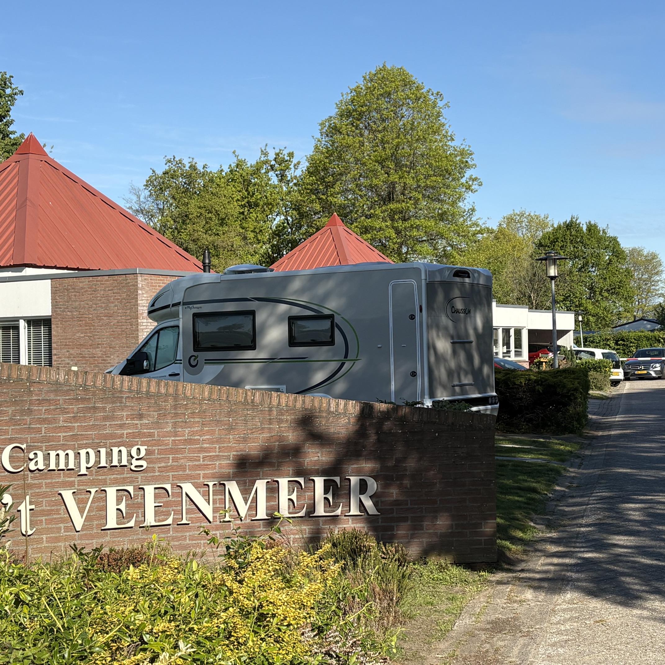 Op de camping is het de volgende dag weer rustig.