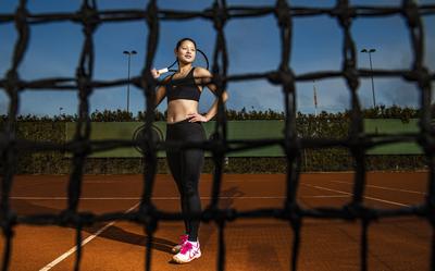 Tennister Arianne Hartono uit Meppel speelt nu op Melbourne Park.