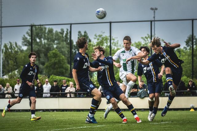 Uitblinker Sven Bouland was zijn tegenstanders woensdag zowel aanvallend als verdedigend de baas.