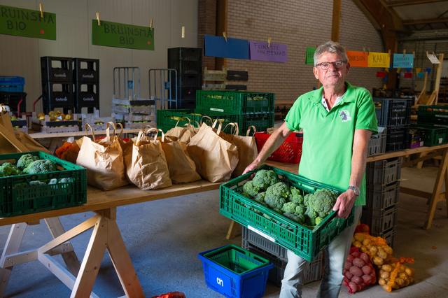Frans Nieuwhof van Buurtmarkt Better foar Letter. 