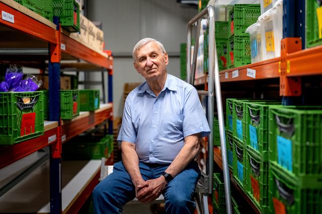 Ruud Schaake, voorzitter van Voedselbank Smallingerland. 