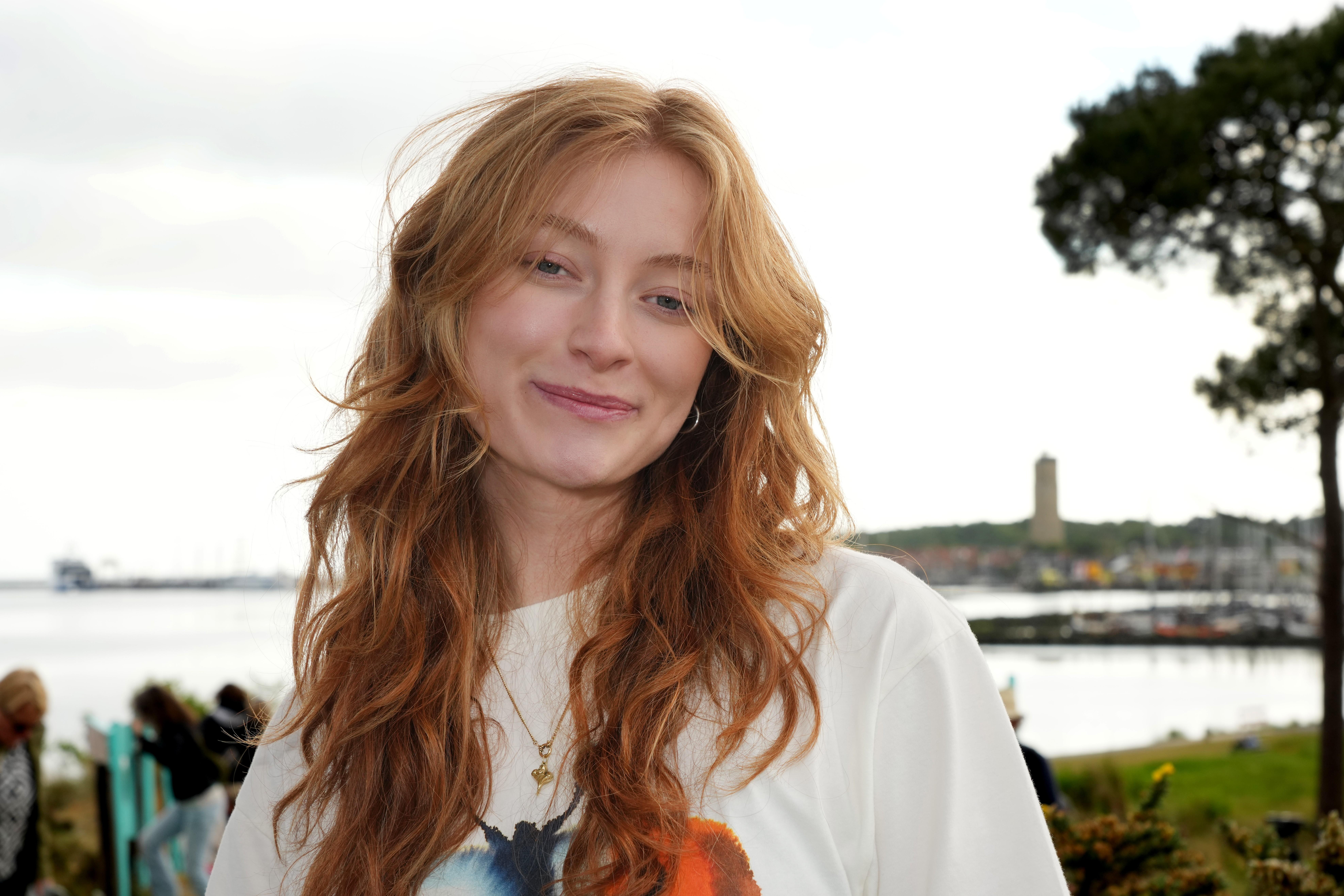 Froukje op Terschelling.