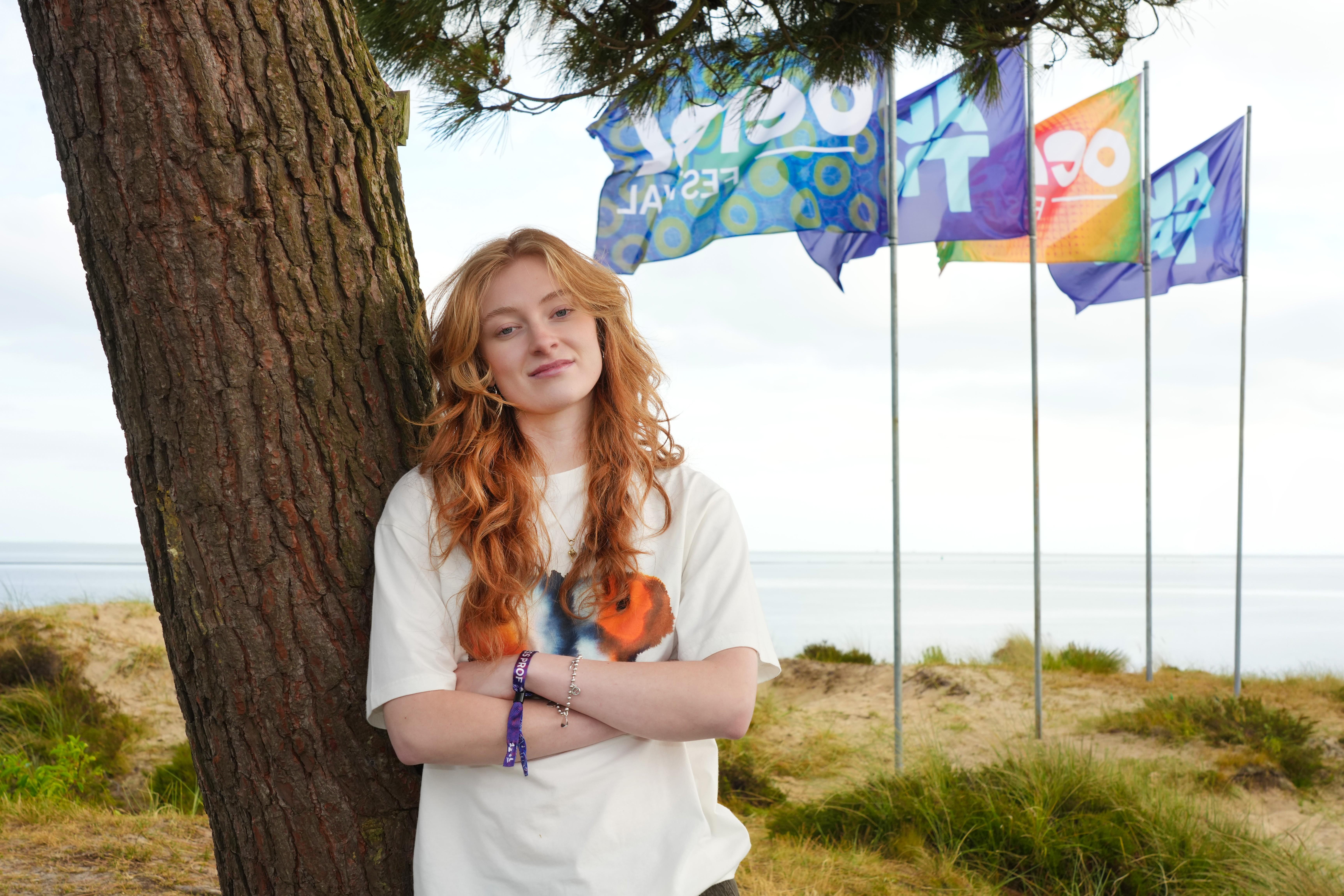 Froukje op Terschelling. 