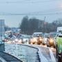 De rechterrijbaan van de A28 bij Assen-West is tijdelijk afgesloten (beeld ter illustratie).