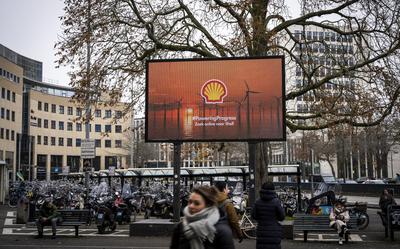 Een advertentie van Shell.