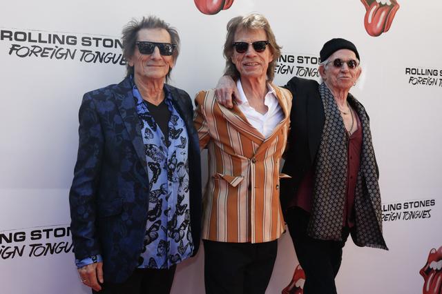 De overgebleven Stones Ronnie Wood, Mick Jagger en Keith Richards brengen in juli een nieuw album uit.