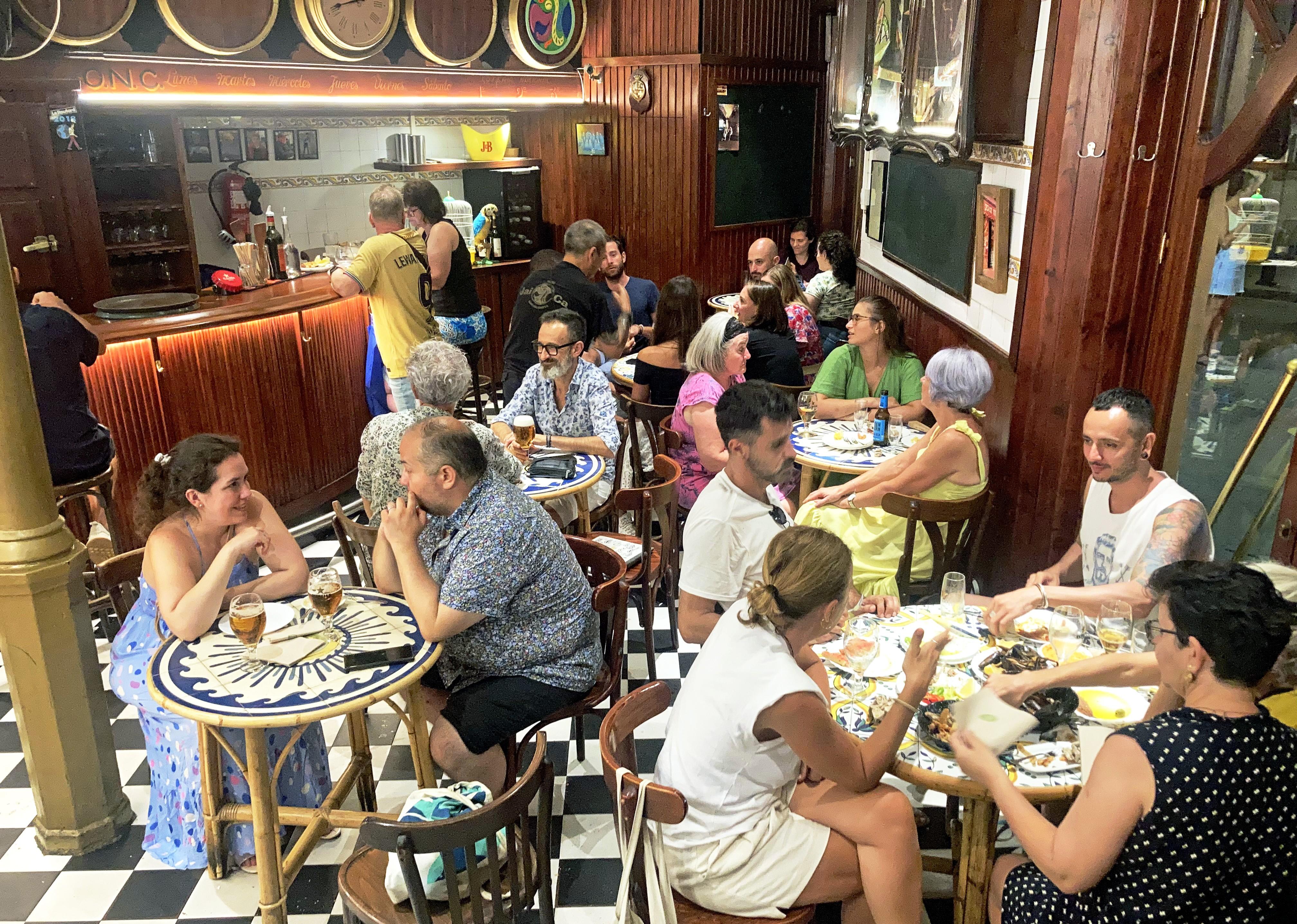 De wijk Barceloneta in Barcelona. FOTO: EDWIN WINKELS