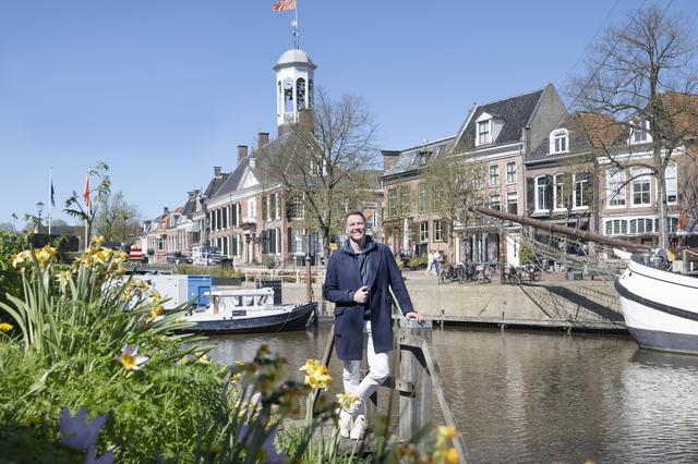 Sipke Jan Bousema kijkt uit naar de komst van de koninklijke familie naar Dokkum.