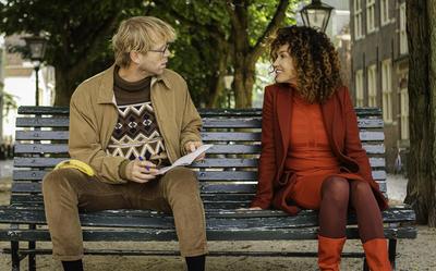 Leo Alkemade en Katja Schuurman in 'De Mannenmaker'.