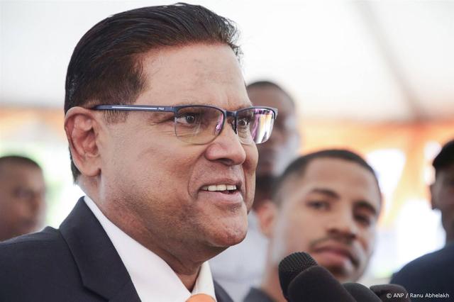 De Surinaamse oud-president Chan Santokhi.