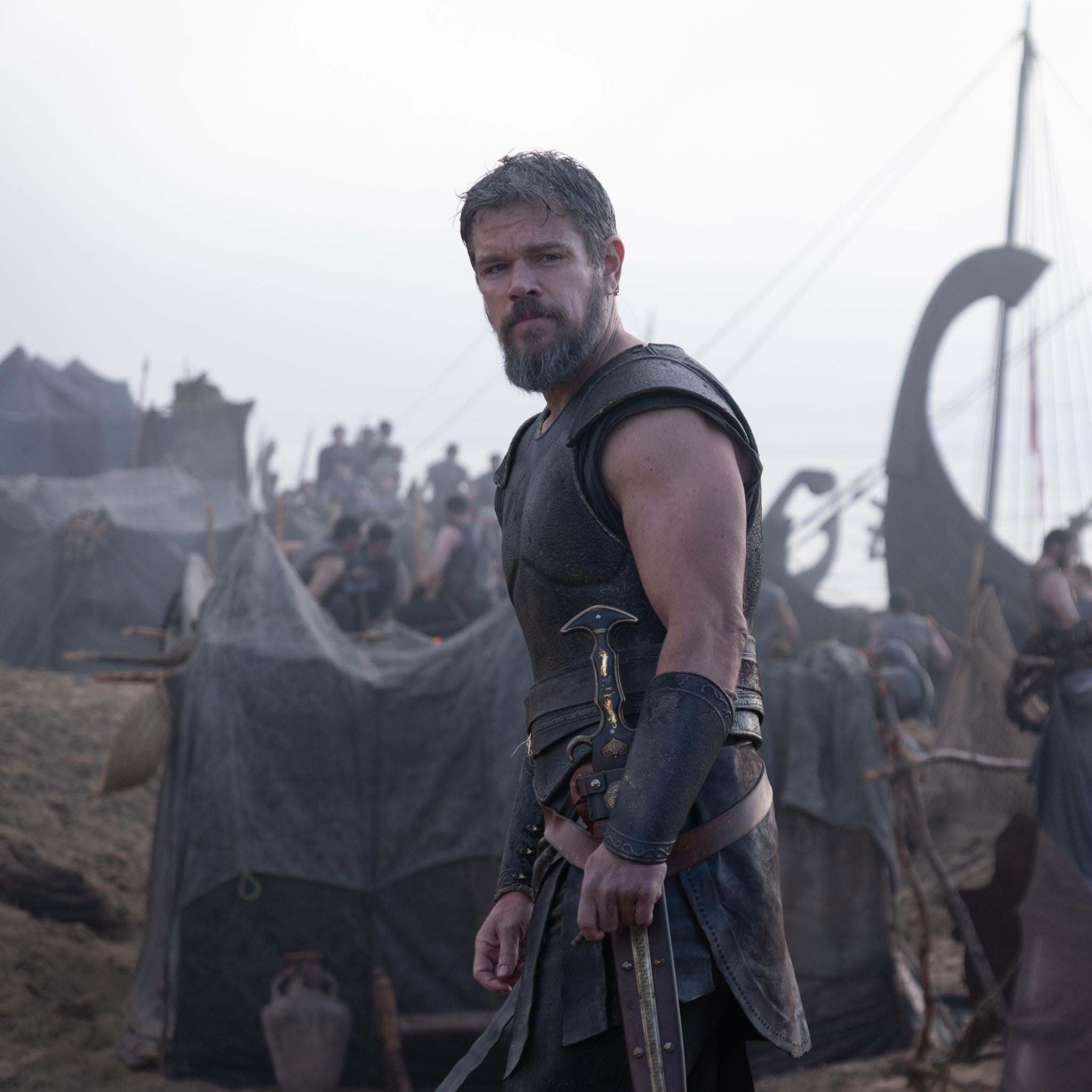 Matt Damon is Odysseus in Christopher Nolan’s The Odyssey.