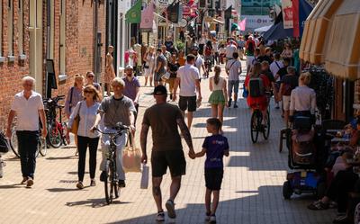 De Folkingestraat in Groningen.