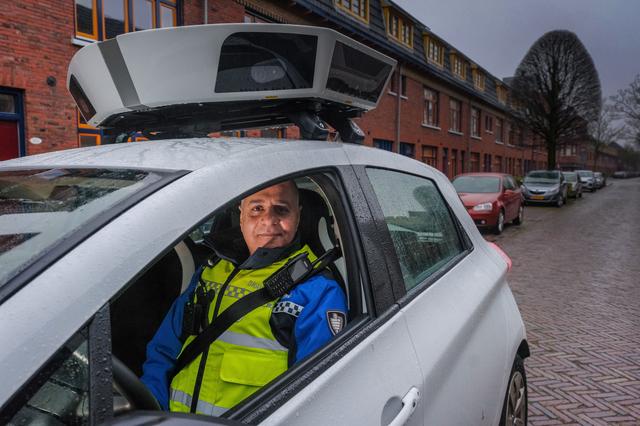 De scanauto's worden in de gemeente Groningen volop ingezet om het bijgestelde parkeerbeleid te handhaven.