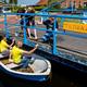 Actiegroep Bruggenbelang Pekela knapte afgelopen zomer de Tildraai op als ludieke actie.
