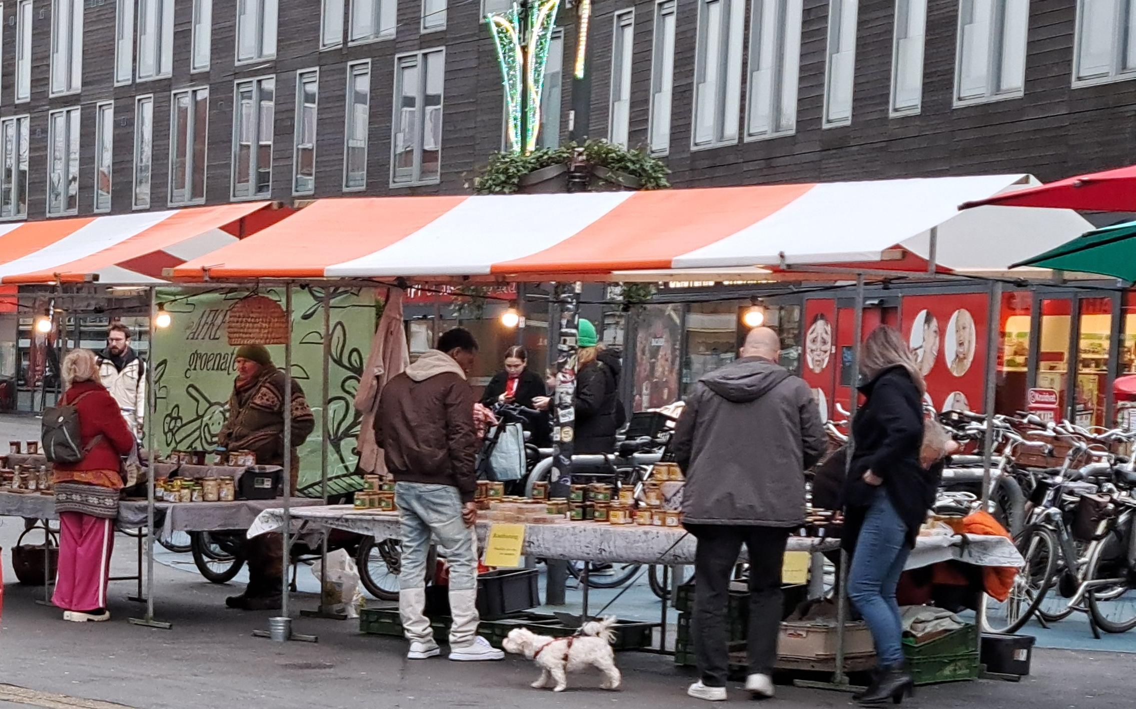Speciale Moederdag-edite Ommelander Markt in de stad Groningen