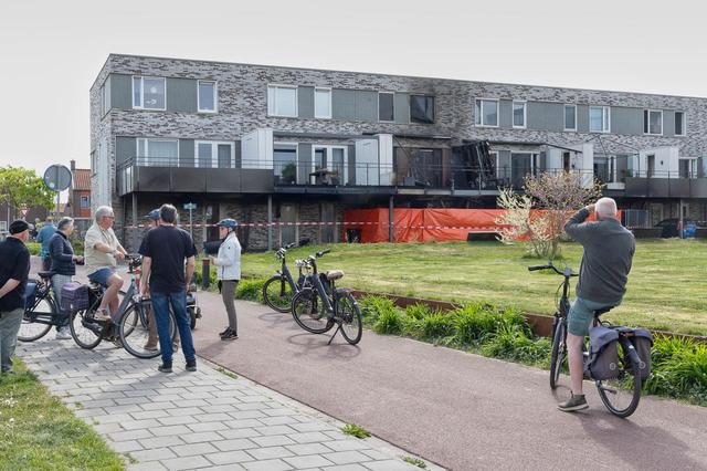 De brand in hartje Hoogeveen is zondag het gesprek van de dag.