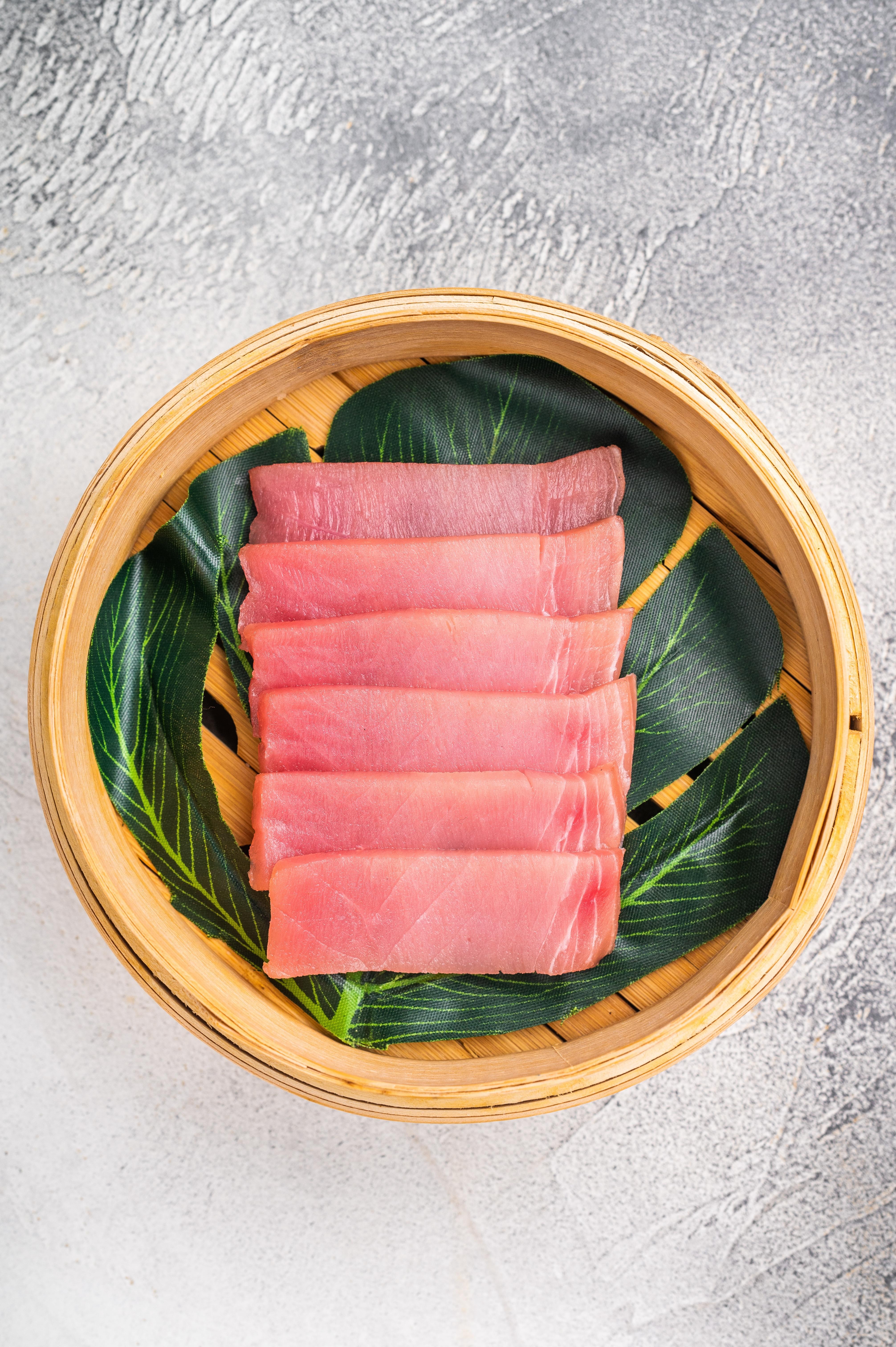 Verse tonijn sashimi.