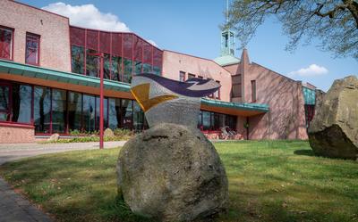 Het gemeentehuis van Borger-Odoorn in Exloo.