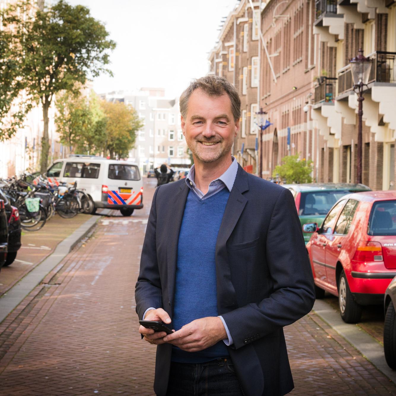 ,,Wat voor stad wil je zijn? Dat gaat voorbij de vraag of je iemand mag filmen", zegt Sander Flight.
