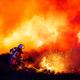 Natuurbrand op militair oefenterrrein in Assen.