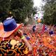 Het feest richting de wedstrijd van Oranje tegen Zweden barst al los.