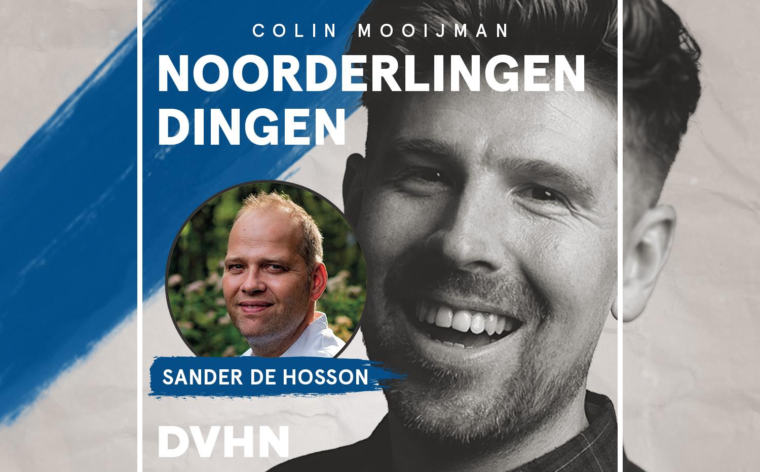 Longarts en schrijver Sander de Hosson in de podcast Noorderlingendingen