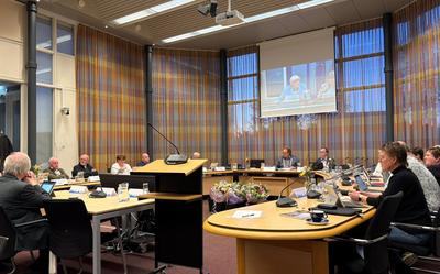 De gemeenteraad in Pekela