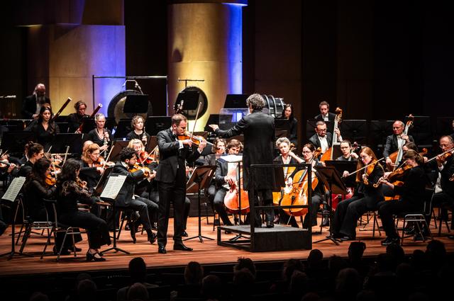 Milenkovich deelde de schijnwerpers met zijn instrument uit 1783, een fantastisch klinkende Guadagnini.